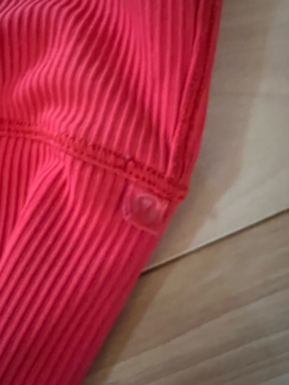 Lululemon Ribbed Red Tank Top - Picture 5 of 6